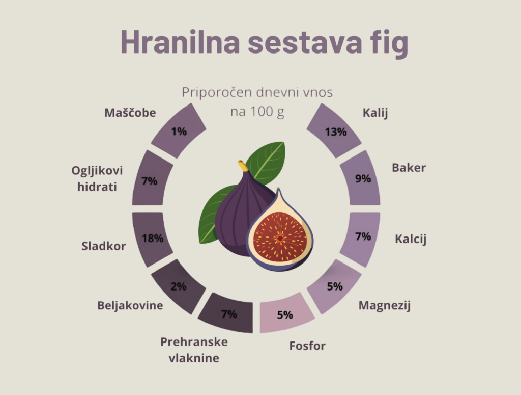 hranilna sestava fig