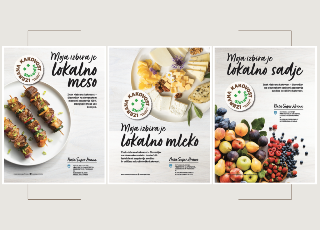 novi plakati izbrana kakovost Slovenija