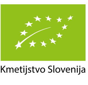 znak ekološki z napisom kmetijstvo Slovenija