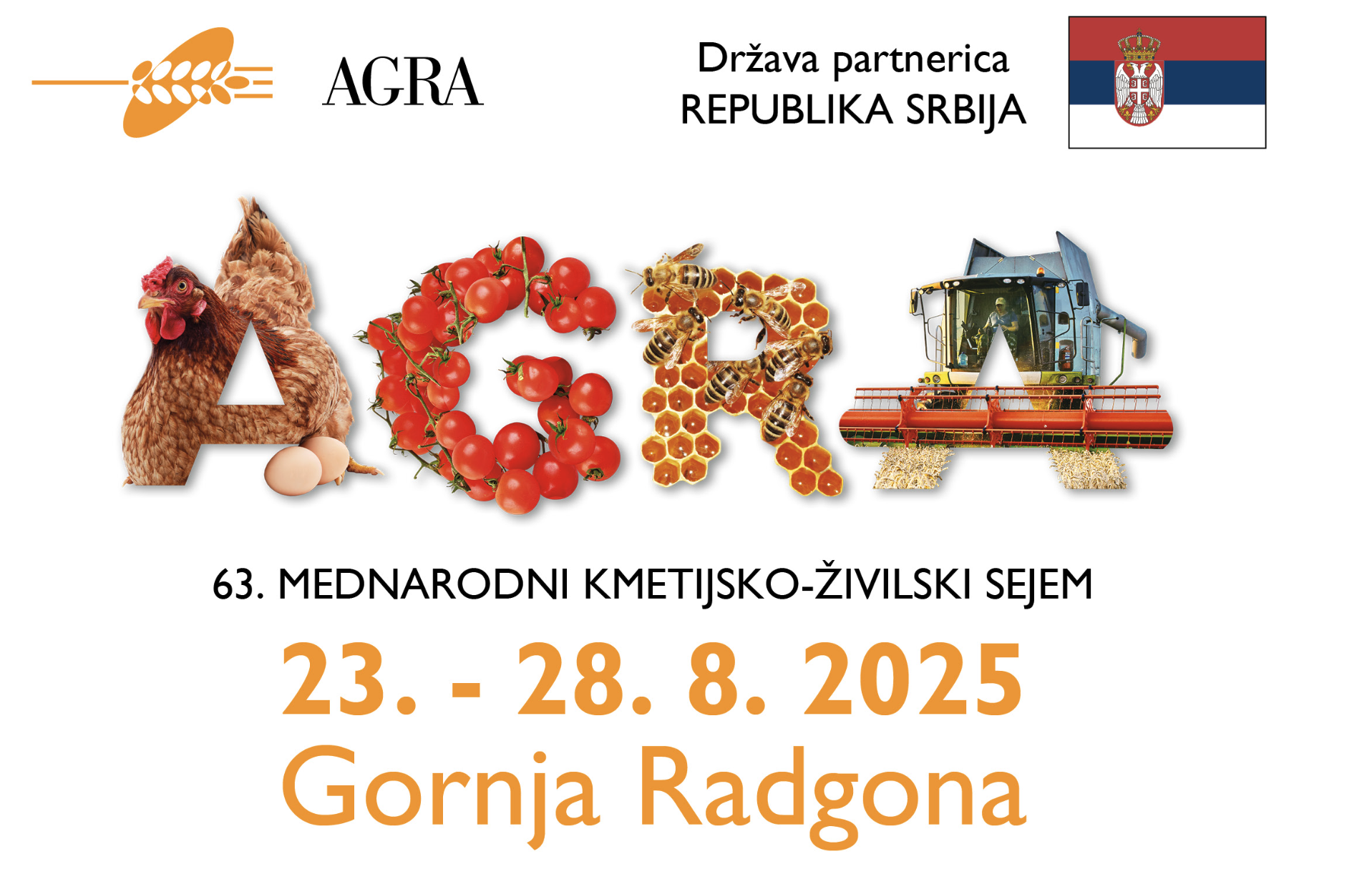 sejem agra naslovni plakat, 23. o 28. 8. v Gornji Radgoni