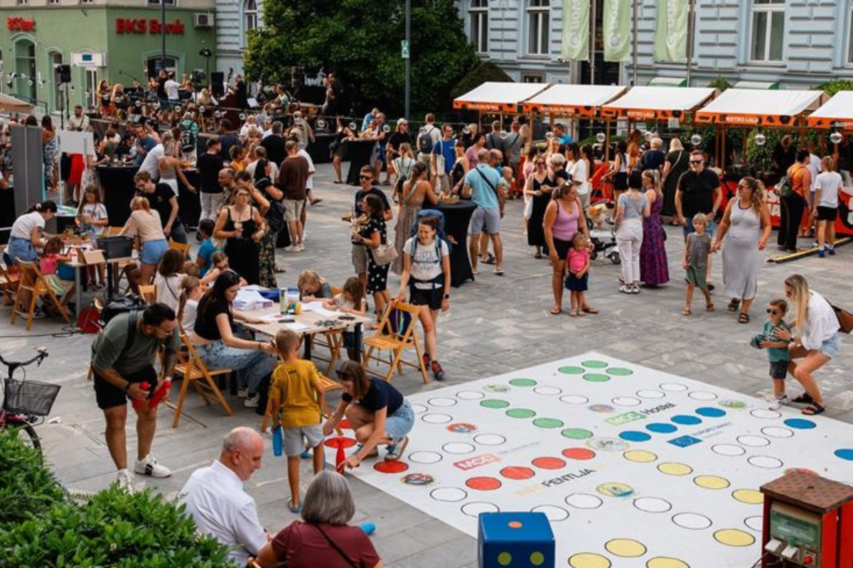 prizorišče festivala Okusi Celja