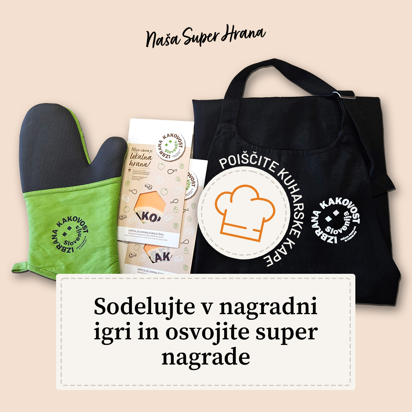 nagradna igra kuharske kape