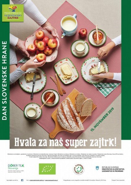 Dan slovenske hrane plakat