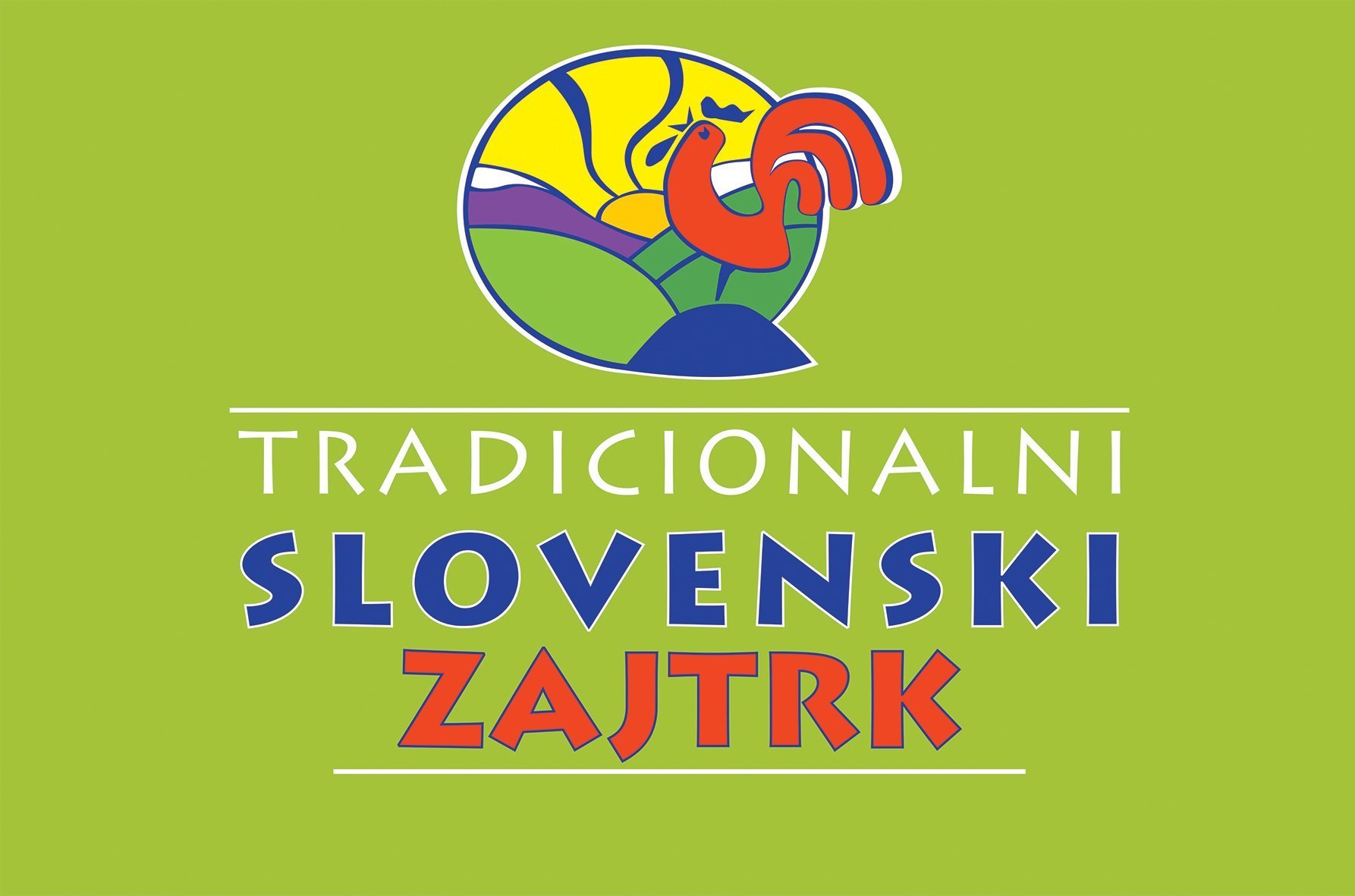 Plakat, logotip TSZ - Tradicionalni slovenski zajtrk