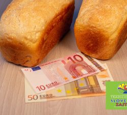 Kruh in evri na mizi