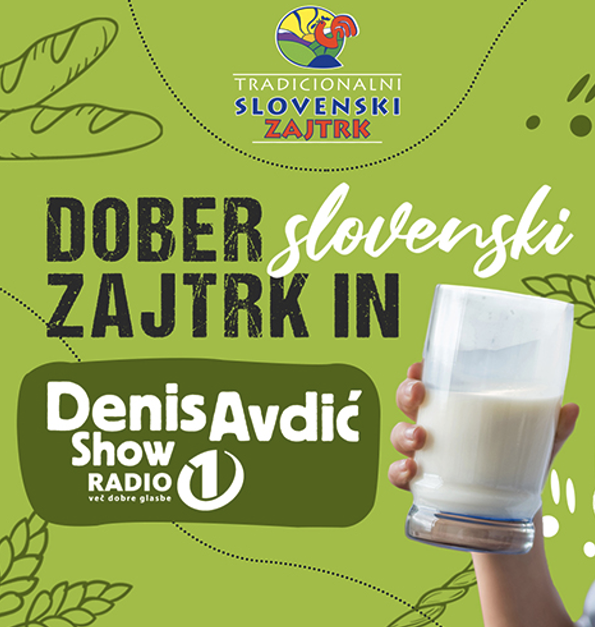 Tradicionalni slovenski zajtrk na radio 1 naslovna