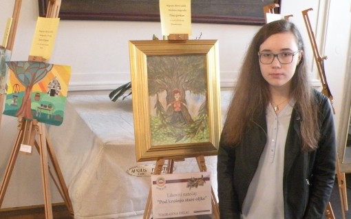 Nagrajenka tekmovanja Pod krošnjo stare oljke, Tina Goričan