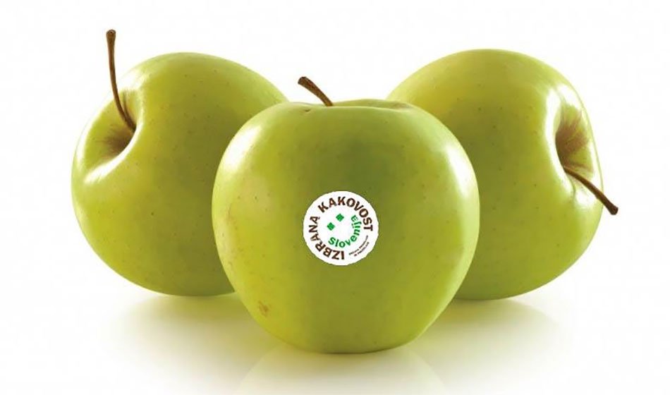 jabolka izbrana kakovost
