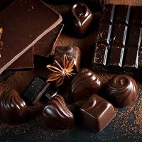 Različni izdelki iz čokolade