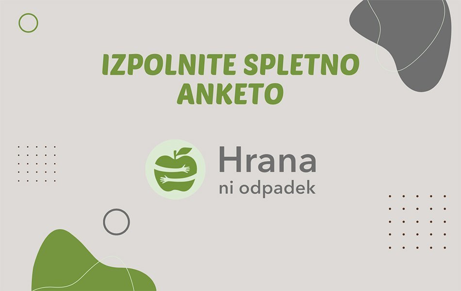 Spletna anketa - Odpadna hrana v Sloveniji