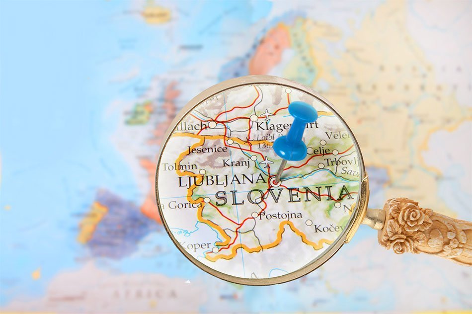 Zemljevid Slovenije
