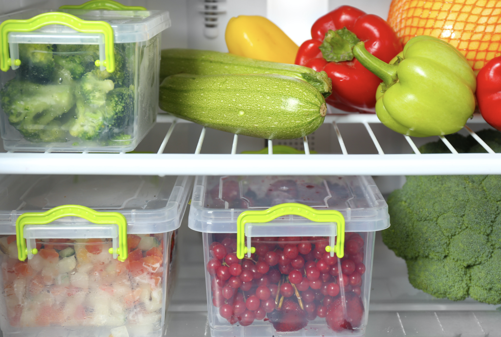 shranjevanje sadja in zelenjave v hladilniku