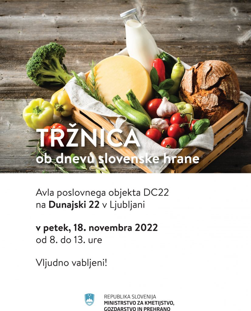 Tržnica ob dnevu slovenske hrane 2022