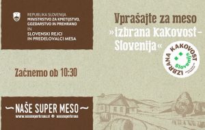 Vabilo na predstavitev označevalcev »izbrana kakovost – Slovenija« za obrate javne prehrane