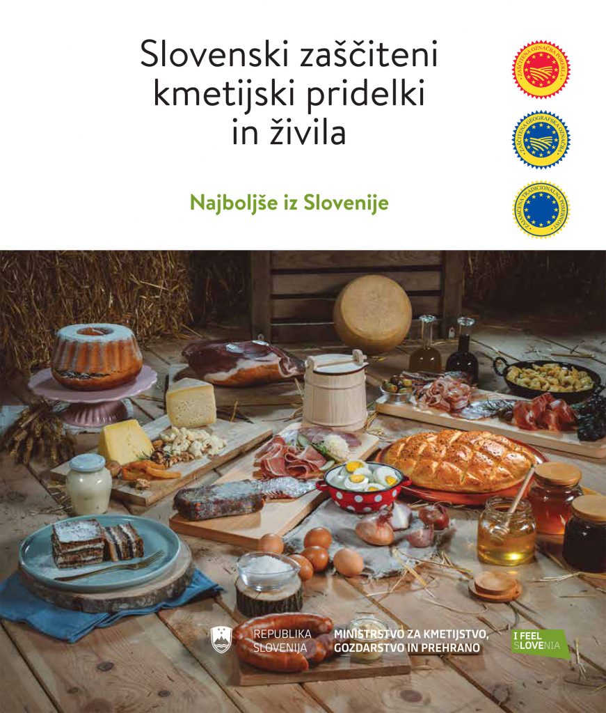 Slovenski zaščiteni kmetijski pridelki in živila brošura